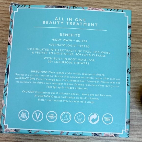 Spongelle Mystic Oud Body Wash Infused Buffer 3.5 Oz 20+ Washes - Picture 7 of 7